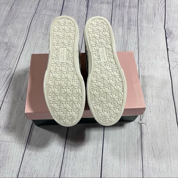 KATE SPADE Vale Sneakers - Gingham Black/Cream - Picture 7 of 9